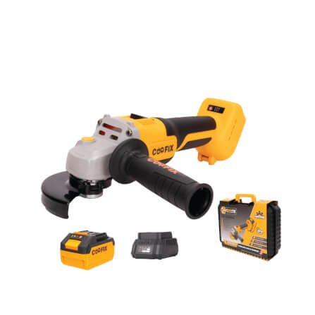 เครื่องเจียรไร้สาย (พร้อมแบตเตอรี่) COOFIX รุ่น CF-CAG004 4 นิ้ว แบตเตอรี่ 4.0AH_0